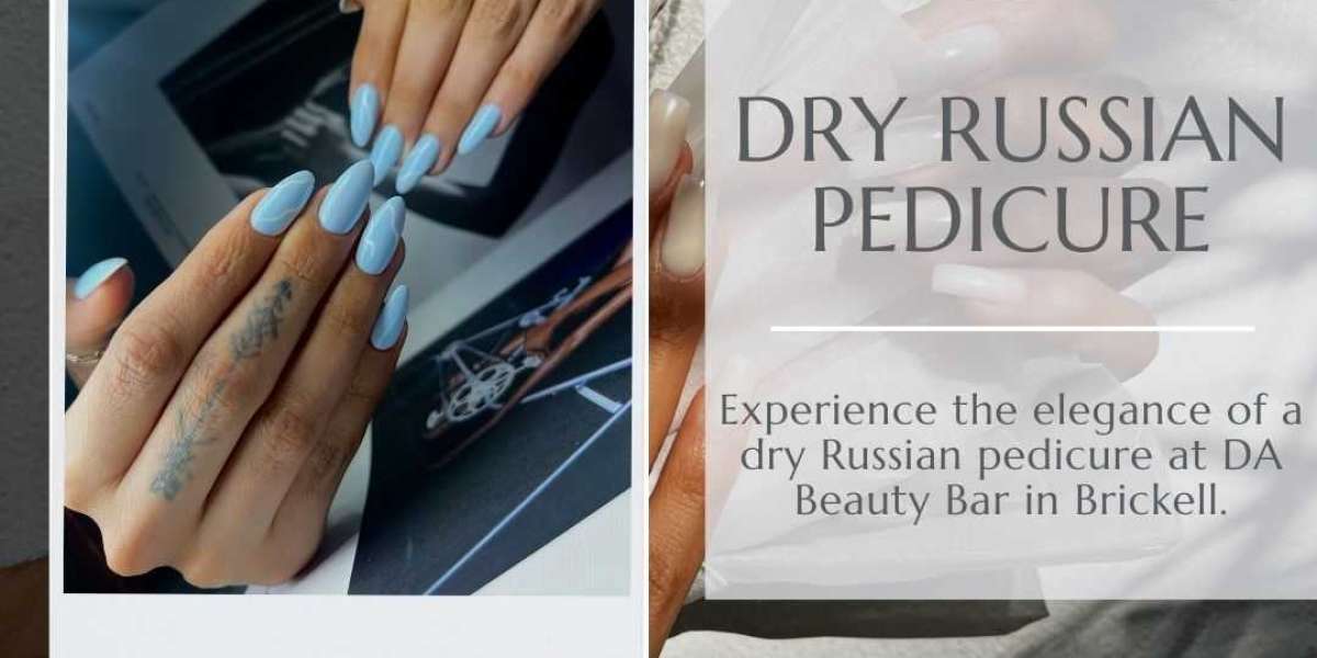 Premium Dry Russian Pedicure in Brickell