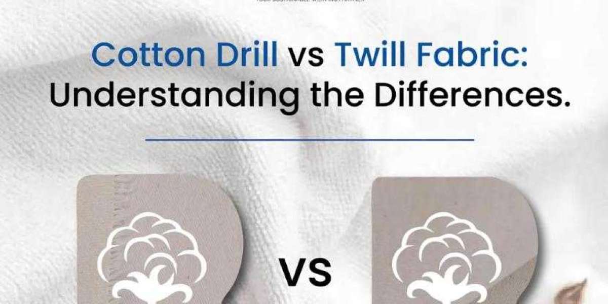 Cotton Drill Fabric vs Cotton Twill Fabric | Radhey Krishna Cotweaving