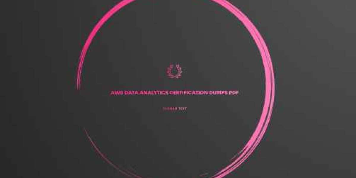 AWS Data Analytics Certification Dumps PDF: Tested and Proven