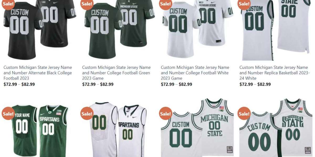 Rep Your Favorite Team with a Custom Michigan State Spartans Jersey