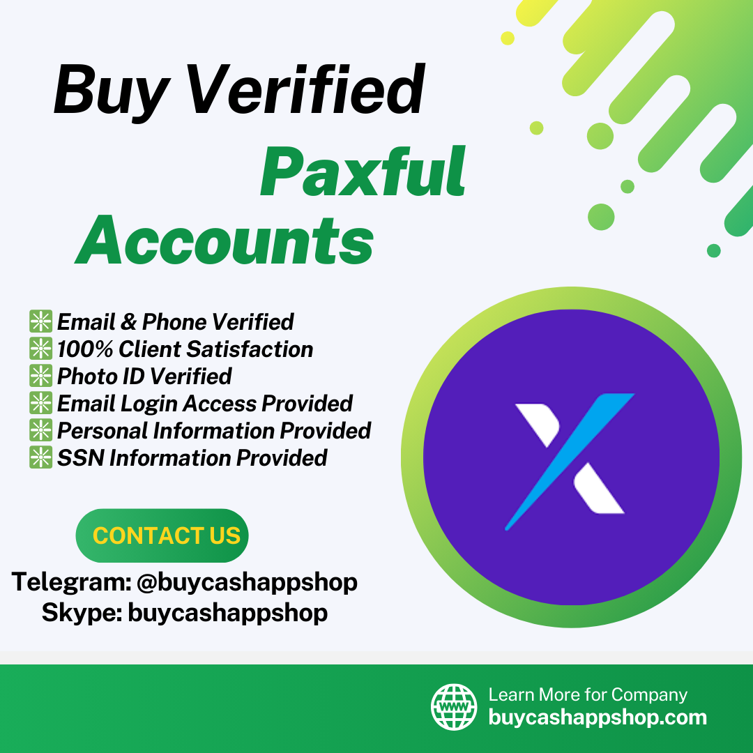 Buy Verified Paxful Account - Buy Cash App Shop