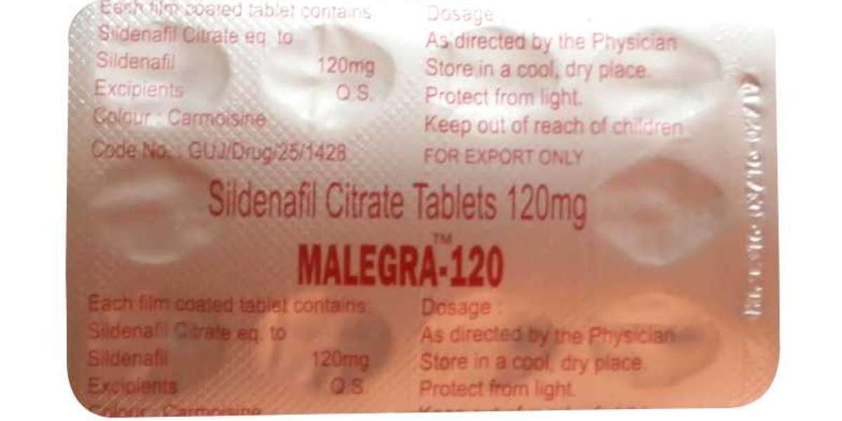 Malegra 120 mg: A Comprehensive Solution for Erectile Dysfunction