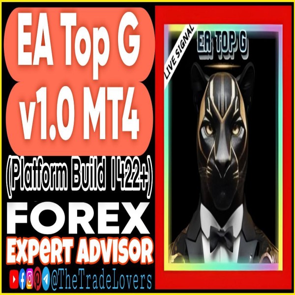 EA Top G v1.0 MT4 (Works on Build 1425+) | Forex Robot | MT4 Expert Advisor - The Trade Lovers