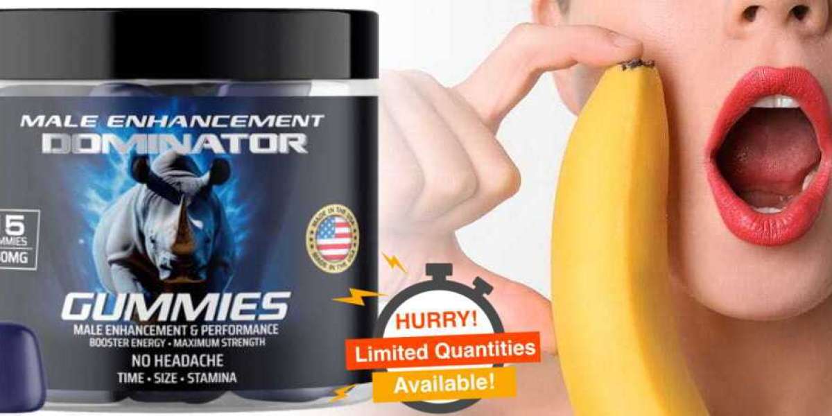 Dominator Maxxx Male Enhancement Gummies (USA REVIEWS) Boost Drive & Libido Naturally