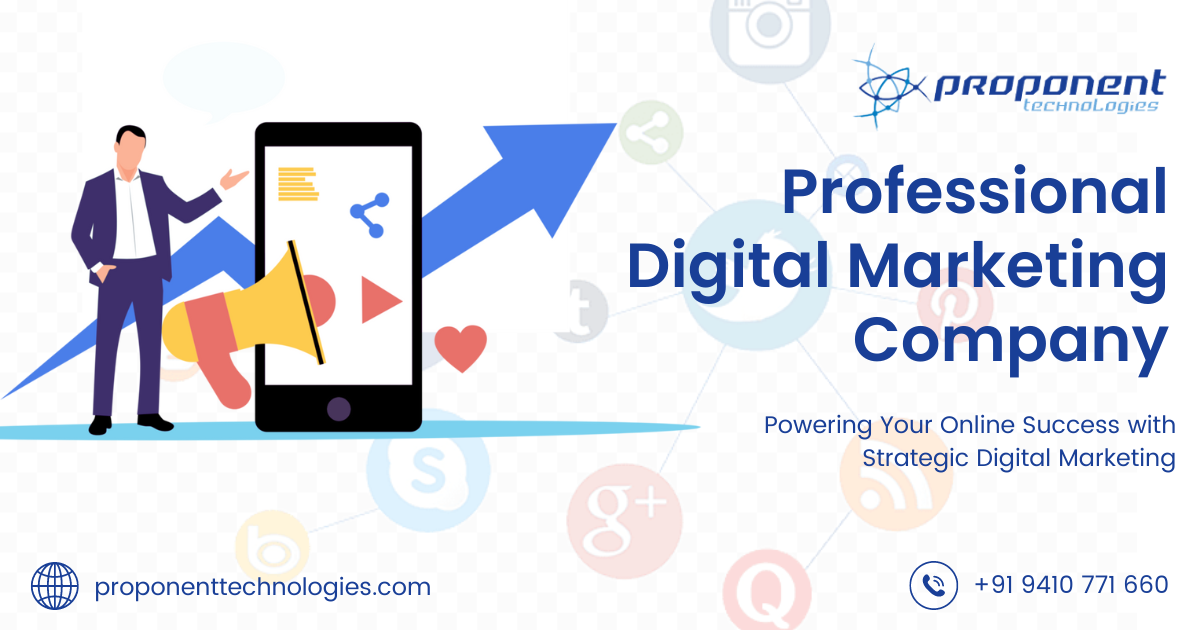 Digital Marketing Company In India | Proponent Tech