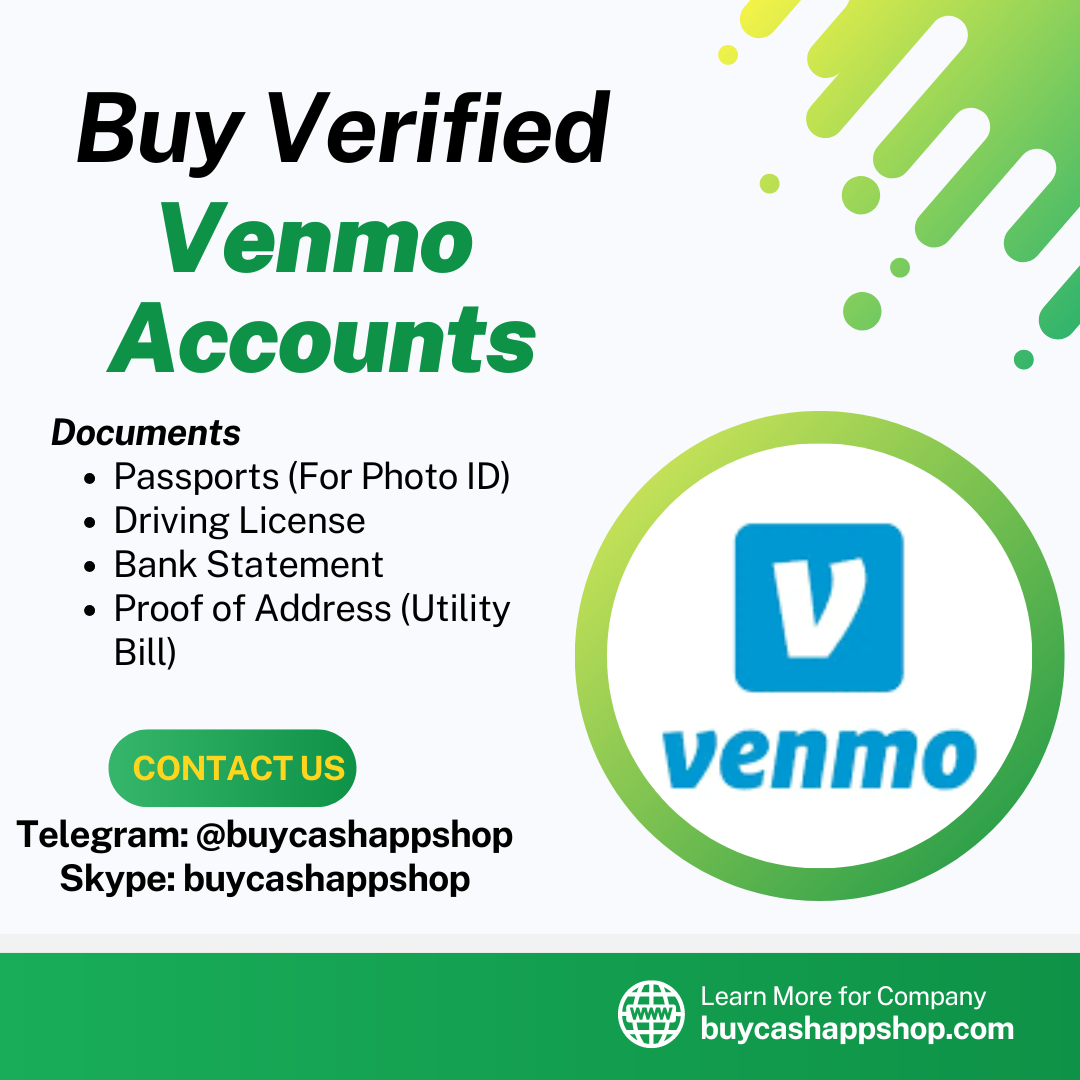 Buy Verified Venmo Accounts - Buy Cash App Shop