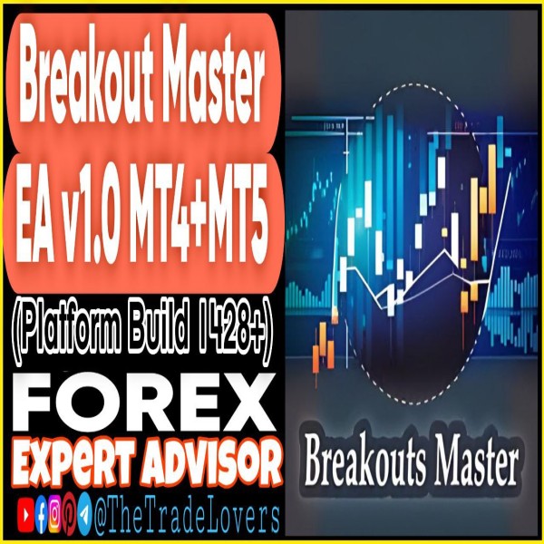 Breakout Master EA v1.0 MT4+MT5 + Sets MT4 Forex Robot | MT5 Expert Advisor - The Trade Lovers