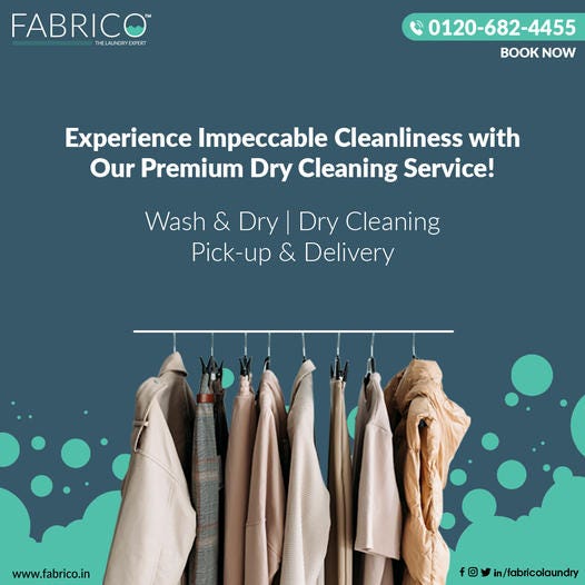 Laundry and Dry Cleaning Services — Fabrico | by Rohit Yadav | Dec, 2024 | Medium