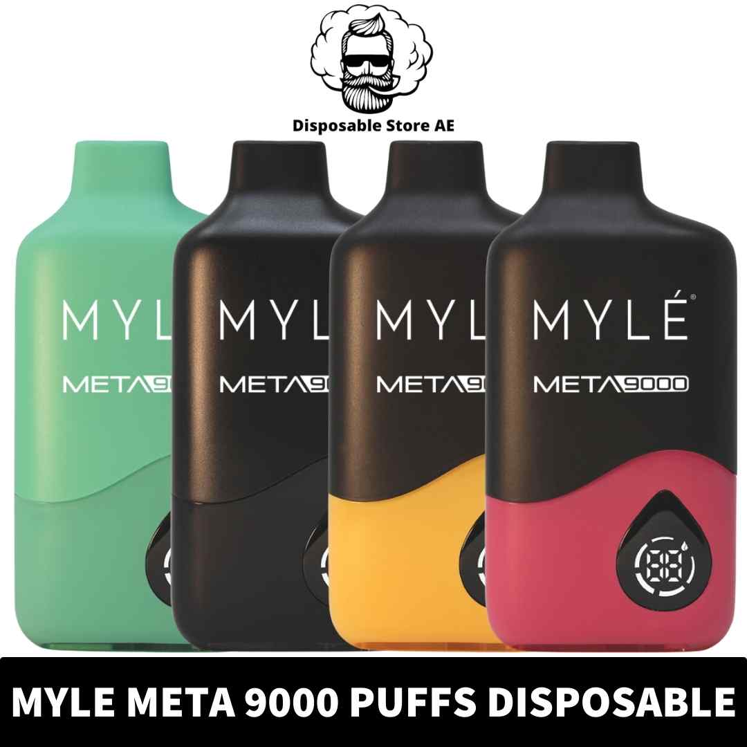 MYLE Meta 9000 Puffs 50mg Disposable Vape in Dubai