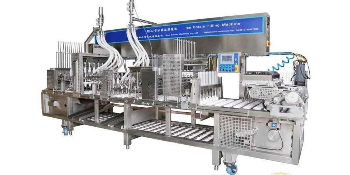 Automatic Ice Cream Cup Filling Machine: A Tool to Improve Production Efficiency