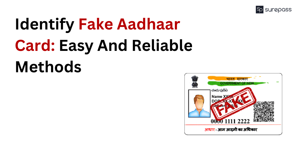 Fake Aadhar Card Identify: Easy And Reliable Methods