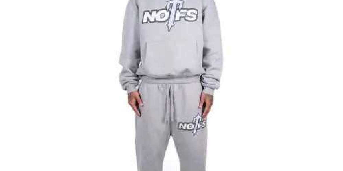 Grey Trapstar X Nofs Tracksuit: A Perfect Blend of style and Comfort