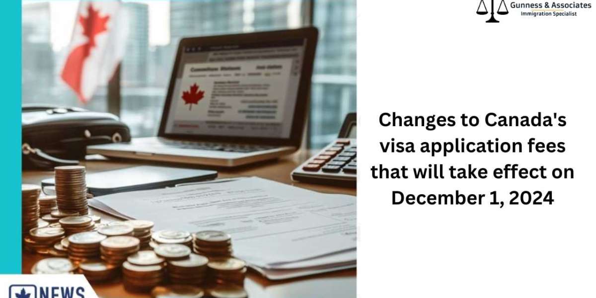 Changes to Canada's visa application fees that will take effect on December 1, 2024