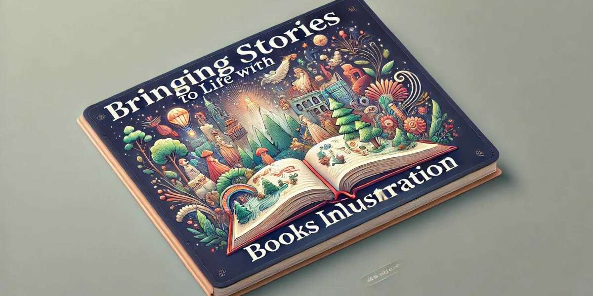 Bringing stories to life with books illustration