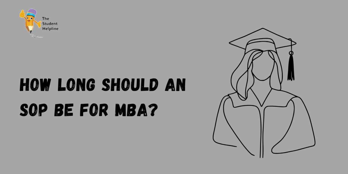 How long should an SOP be for MBA?