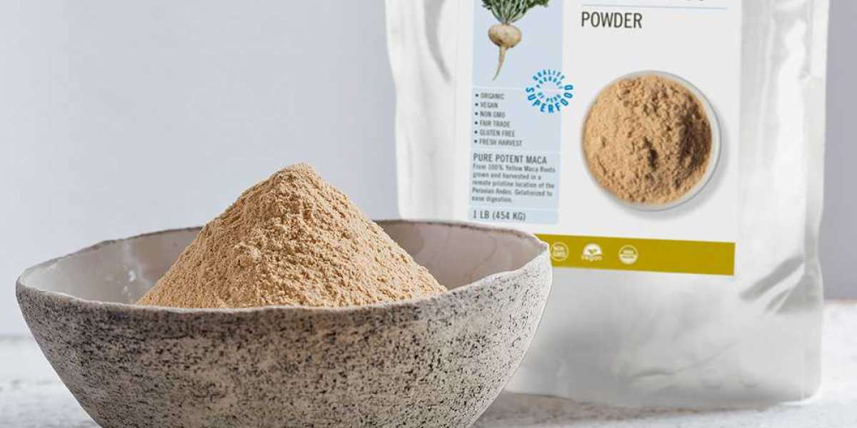 Unlock Vitality with Organic Maca Powder!