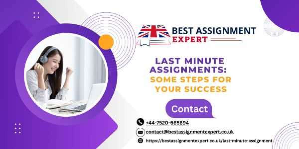 Last Minute Assignments: Some Steps for Your Success