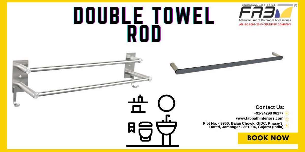 Space-Saving Solutions: The Double Towel Rod Revolution