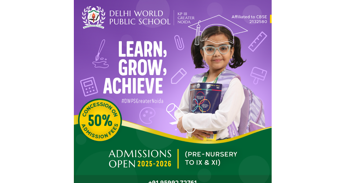 Study in the best school in Greater Noida