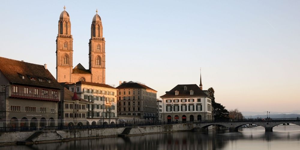 Zurich's Iconic Grossmünster Church and Its Rich History