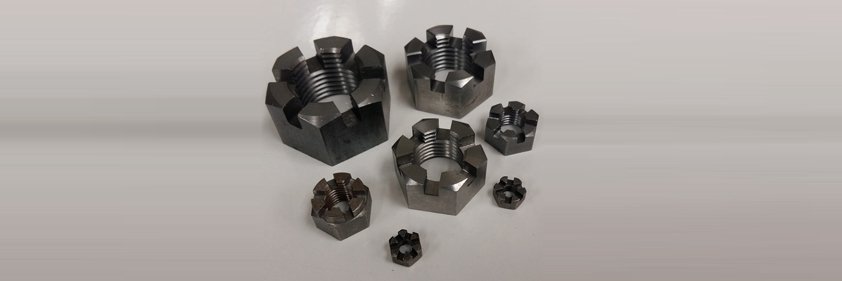 Slotted Nuts Manufacturer & Supplier in India - Akbarali Enterprises