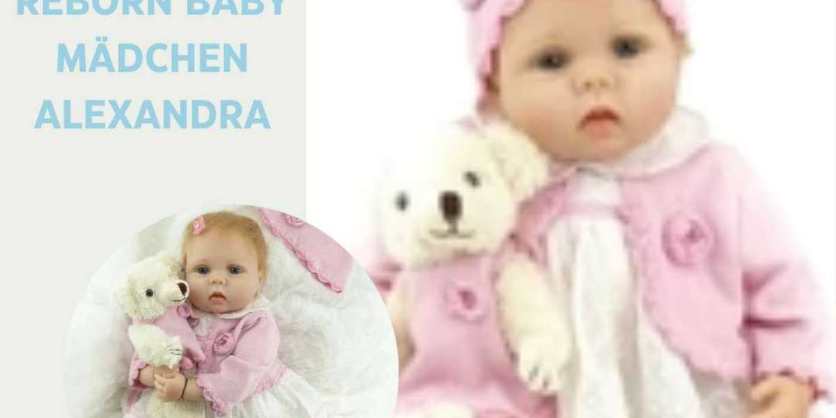 Reborn Baby Mädchen Alexandra - Realistische Sammlerpuppen für Ihr Zuhause