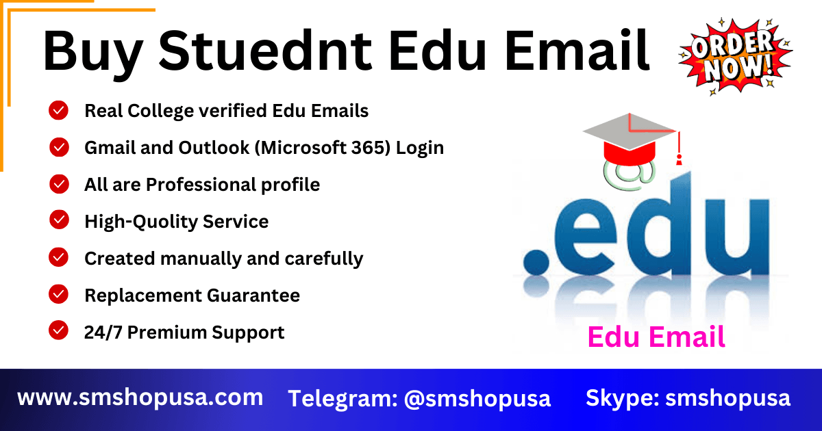 Buy Edu Emails - 100% USA ( Gmail and Outlook ) Login ...