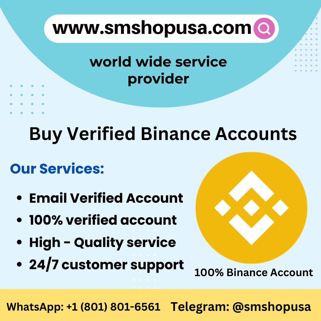 Buy Verified Binance Account - 100% Verified