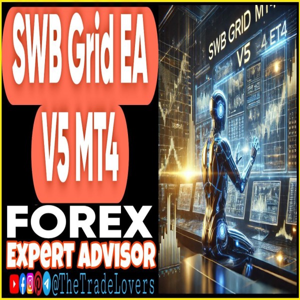 SWB Grid EA v5 MT4 + Sets (Works on Build 1431+) | Forex Robot | MT4 Expert Advisor - The Trade Lovers