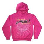 pink spider hoodie