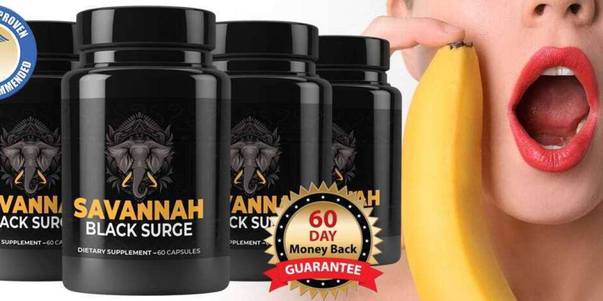 Savannah Black Surge (2025 US Sale) Improve Penile Rigidity And Boost Energy