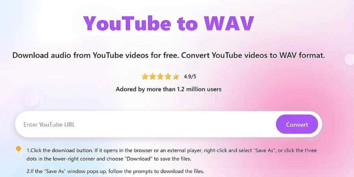 How to Convert YouTube Audio to WAV