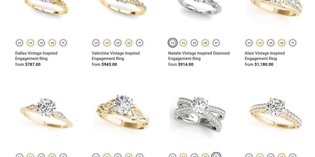 Shop Three Stone Engagement Rings with Halo for Timeless Beauty