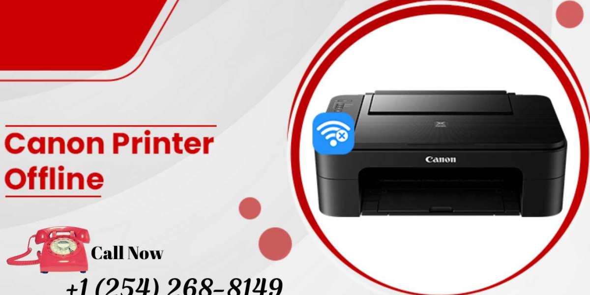 How do I get my Canon printer to go back online?