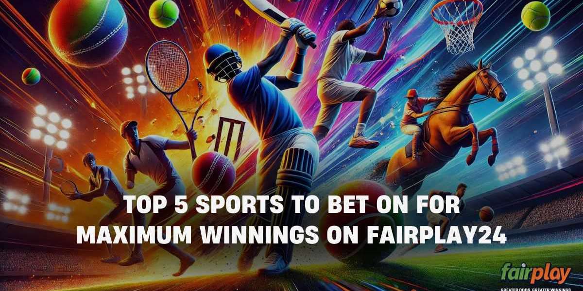 Top 5 Sports to Bet on for Maximum Winnings on Fairplay24