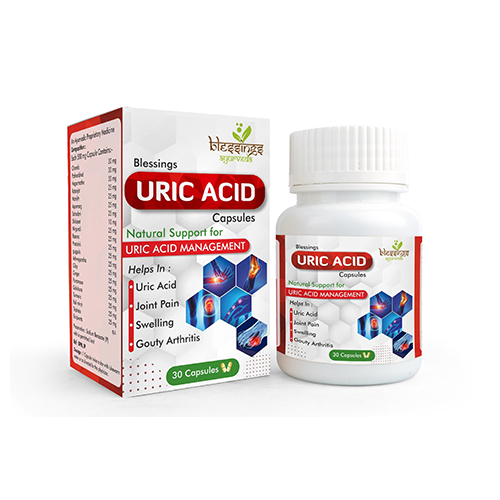 Uric Acid Capsules - Blessings Ayurveda