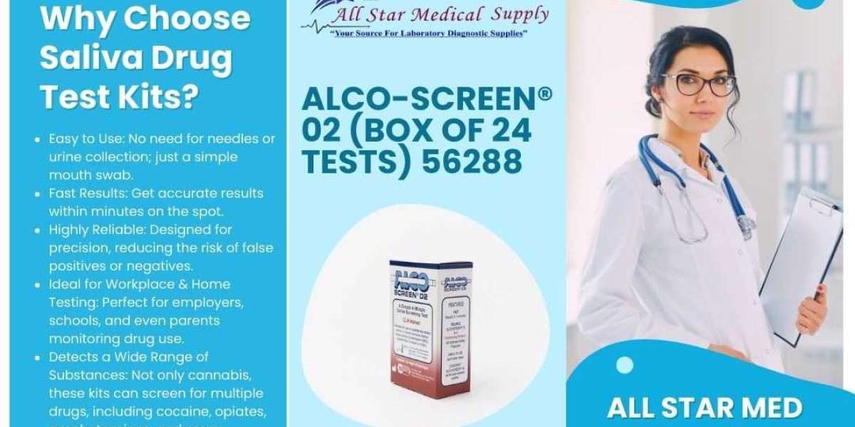 Saliva Drug Test Kits: Fast, Reliable, and Convenient Solutions from All Star Medical Supply