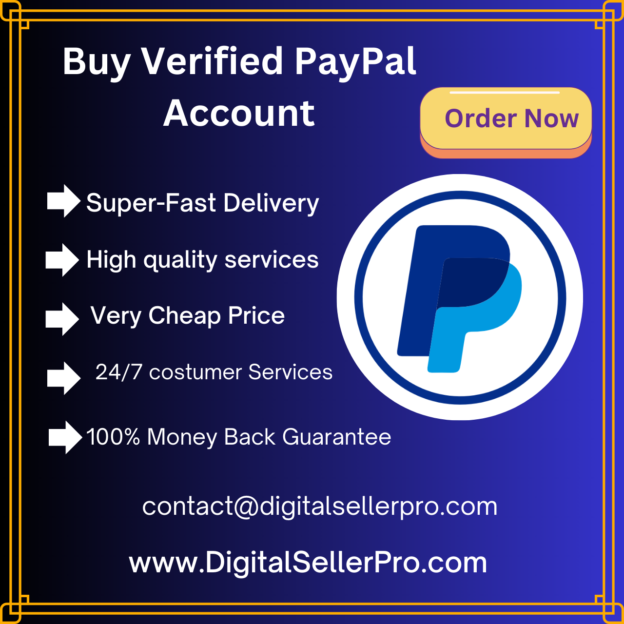 Buy Verified PayPal Account - Digital Seller Pro