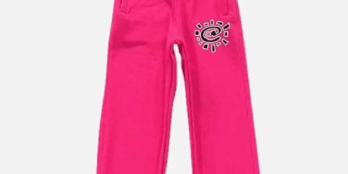 Stay comfy in these pink Adwysd joggers