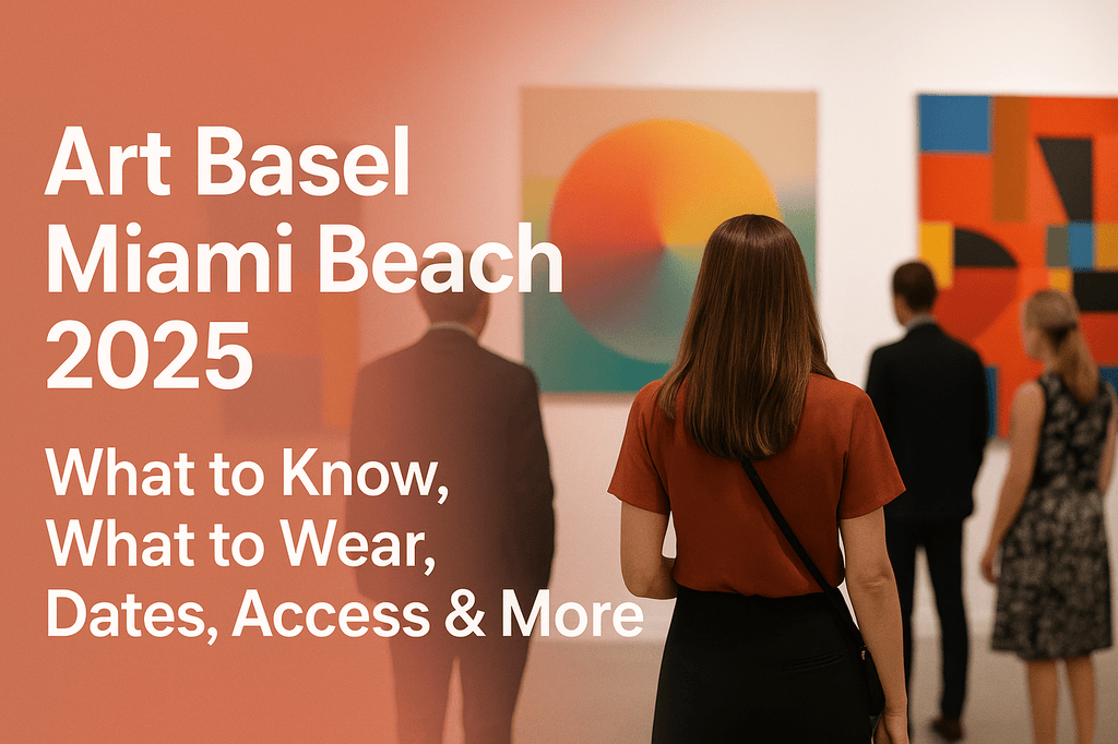 Art Basel Miami Beach 2025: Dates, Tickets, Location & What to Wear