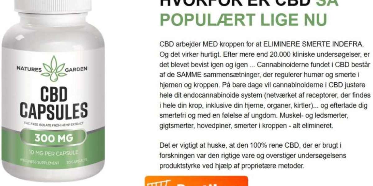 Natures Garden CBD Kapsler Anmeldelser: Økologisk Balance for Danskere