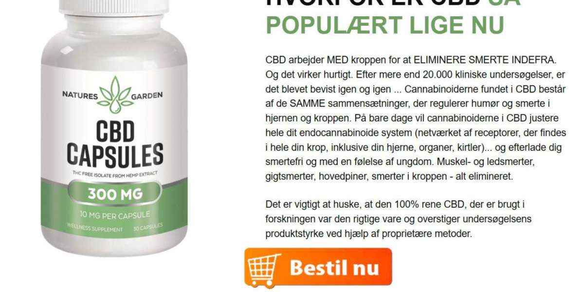 Natures Garden CBD Kapsler Danmark Reviews: Effekt, Kvalitet og Resultater