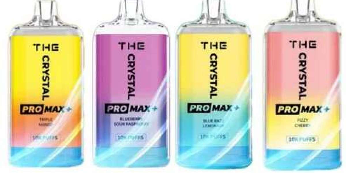CRYSTAL PRO MAX 10000 PUFFS BOX OF 10: POWER, FLAVOUR & BULK CONVENIENCE