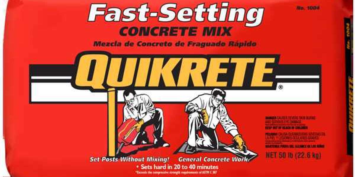 Speed Up Your Projects with Quikrete Fast Setting Concrete Mix