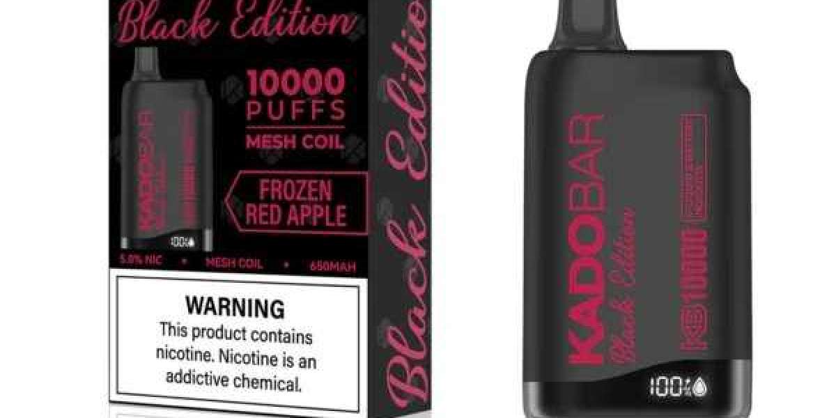 Discover the Kado Bar Black Edition KB10000: A Vaping Revolution