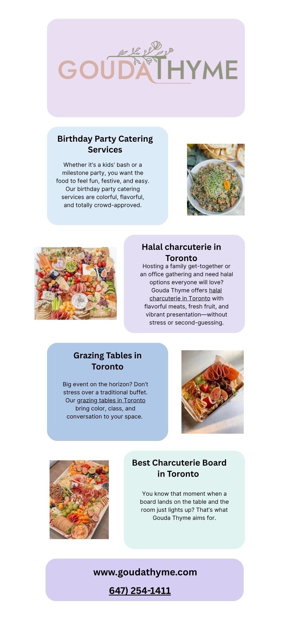 Birthday Party Catering Services Gouda Thyme - Gifyu