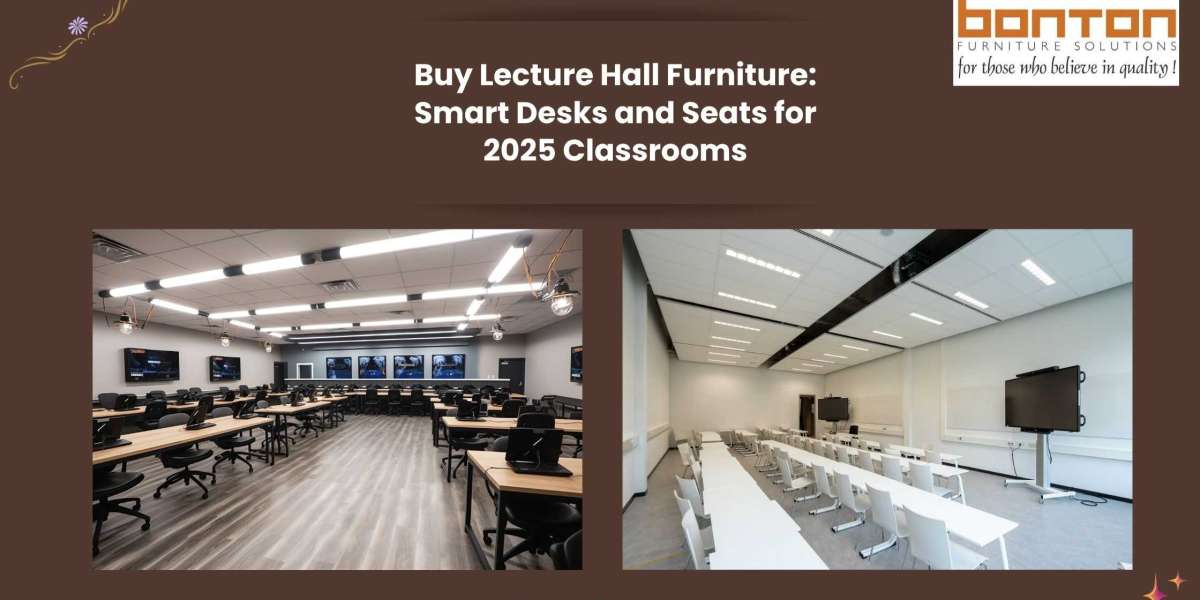 Buy Lecture Hall Furniture: Smart Desks and Seats for 2025 Classrooms