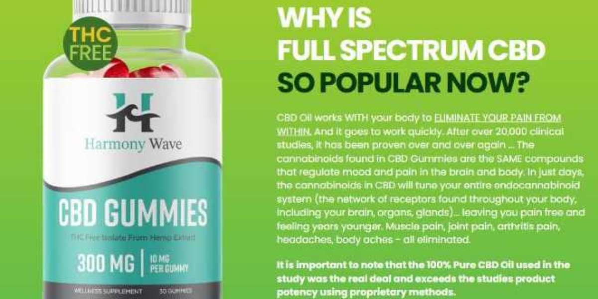 HarmonyWave CBD Gummies: How It Can Enhance Your Sleep Quality?