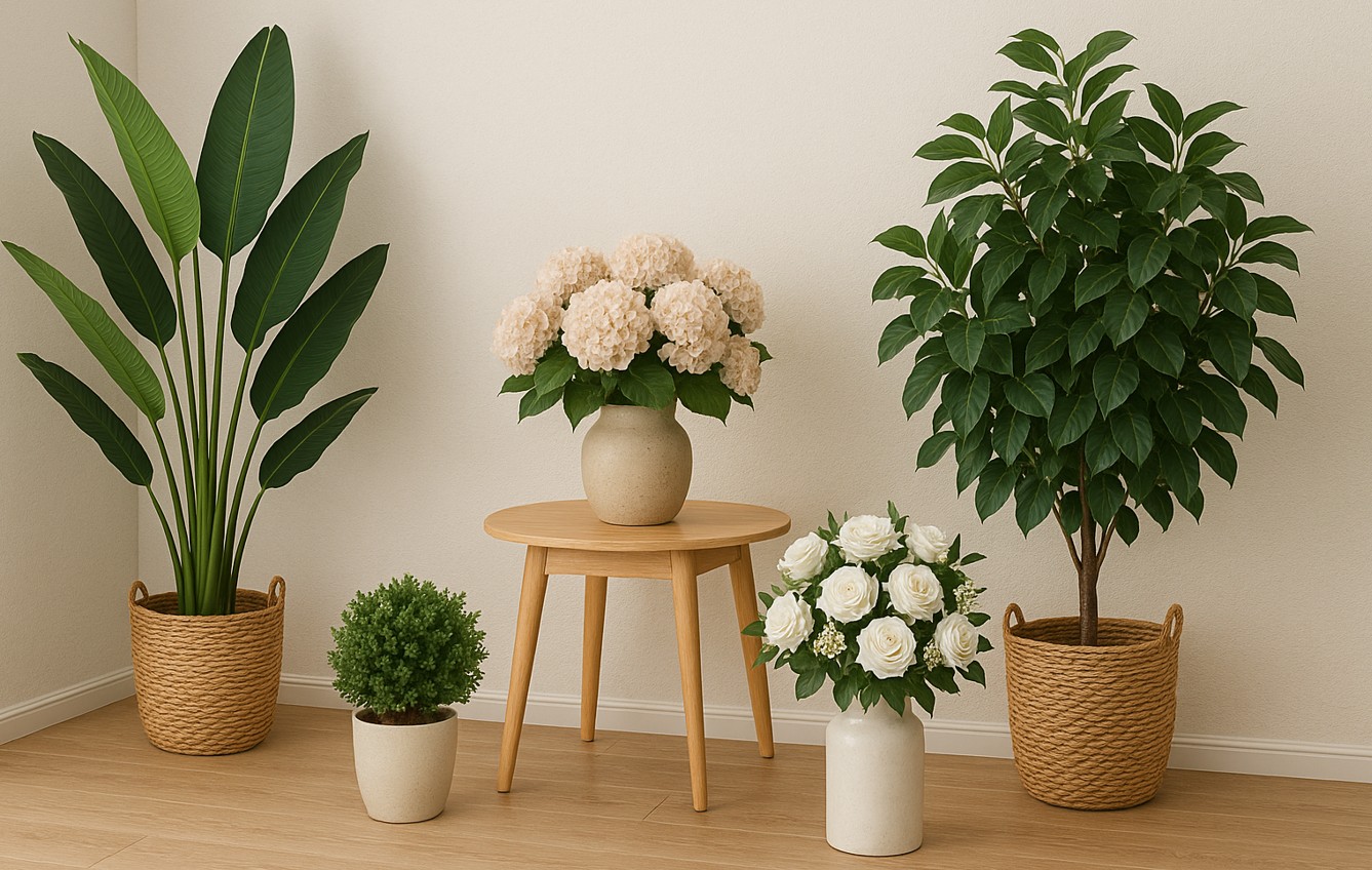 Transform Your Space with Artificial Flowers and Artificial Plants - Evergreen Bamboo India Pvt Ltd : Innovative Grass Sports Turf