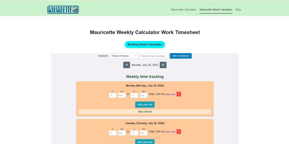 Calculette Mauricette – The Easy Way to Calculate Your Working Hours